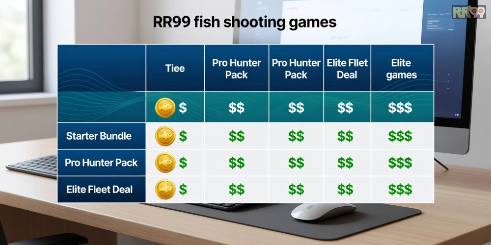 Bảng giá chi tiết các gói nạp game bắn cá online rr99 năm 2025