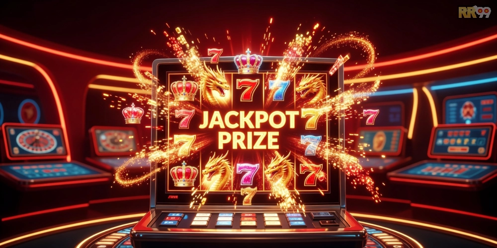 Hình minh họa cơ chế nổ hũ đổi thưởng rr99 với jackpot hấp dẫn