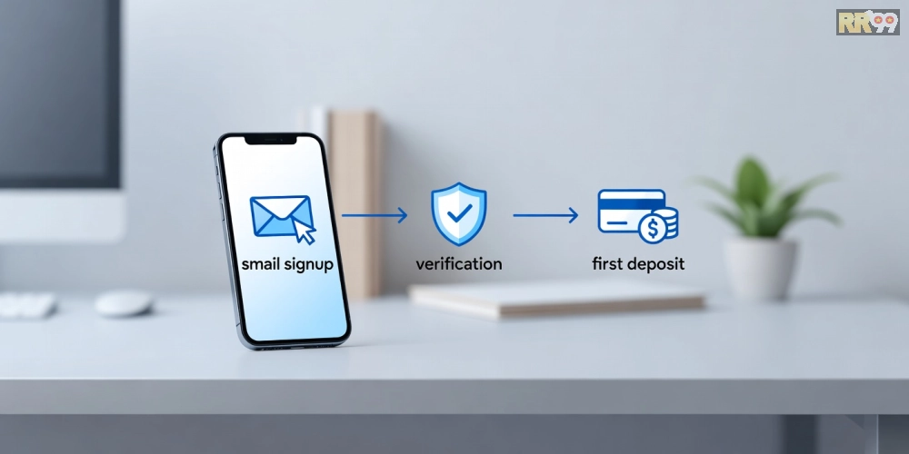 Các bước đăng ký tài khoản game bài đổi thưởng online rr99 đơn giản từ A đến Z