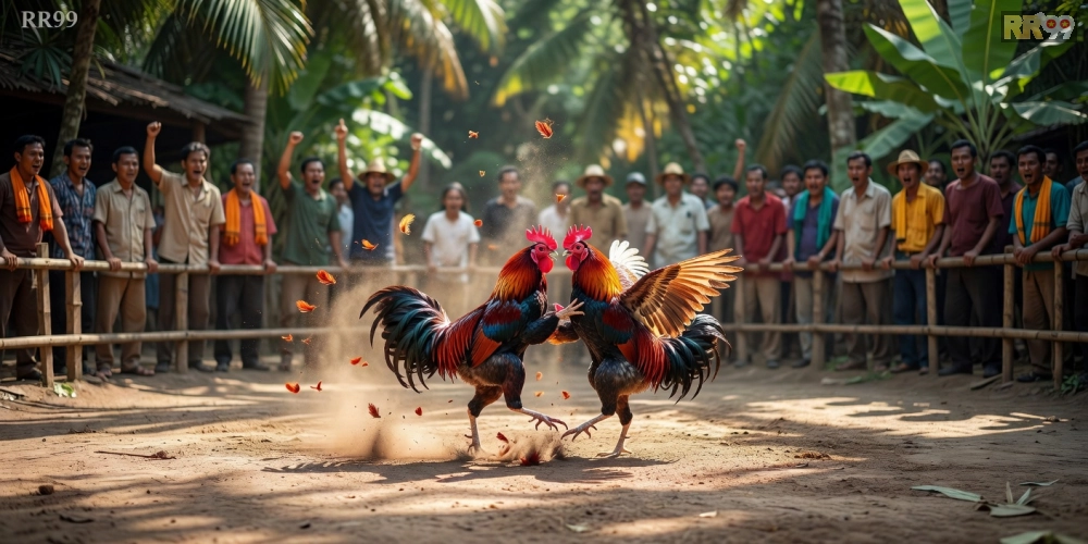 Hình ảnh trường gà Thomo quốc tế trên RR99 với không khí sôi động